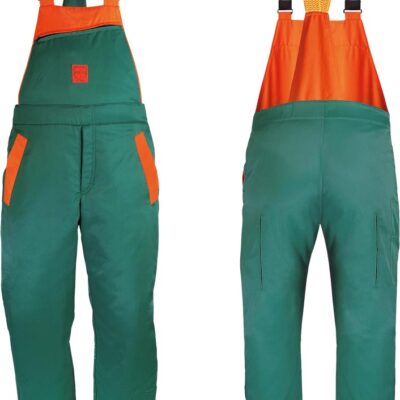 Alternative view of Pantaloni de protecție cu pieptar 3XL