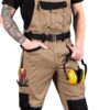 Pantaloni de protecție cu bretele
