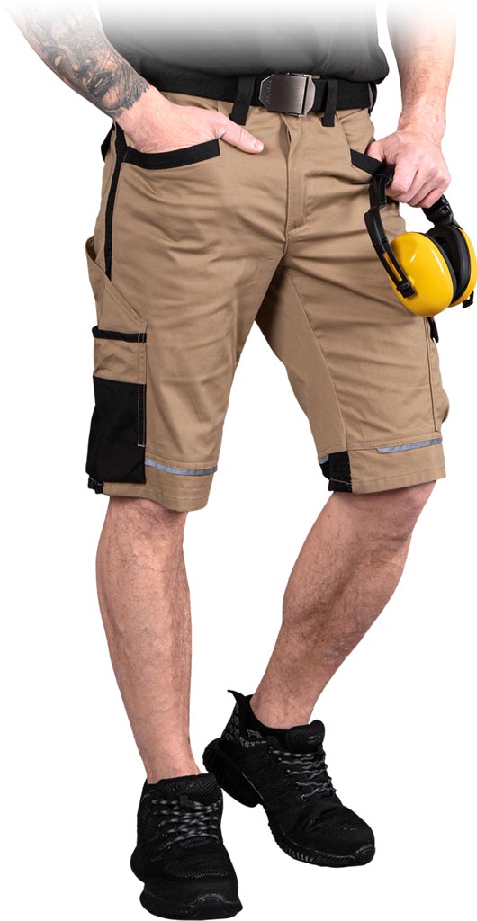 Pantaloni de protecție scurți din talie - imagine 5