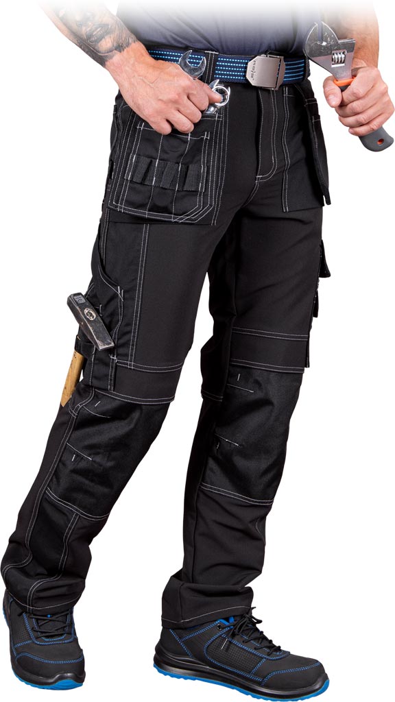 Pantaloni de protecție până la talie