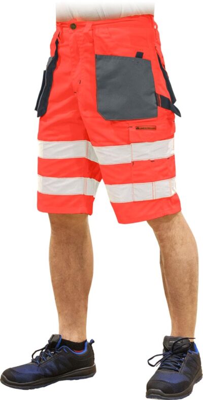 Pantaloni de protecție până la talie - scurți - imagine 2