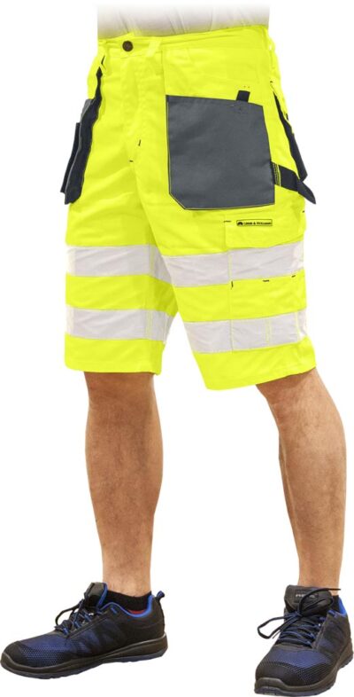 Pantaloni de protecție până la talie - scurți - imagine 9