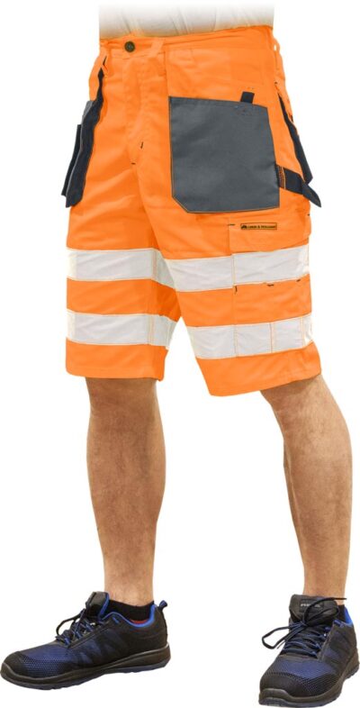 Pantaloni de protecție până la talie - scurți - imagine 11