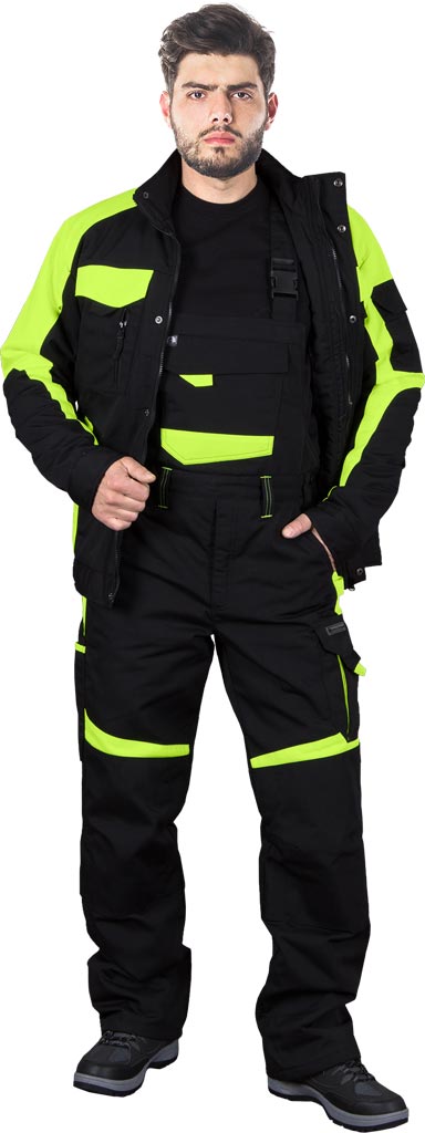 Pantaloni de protecție cu șorț