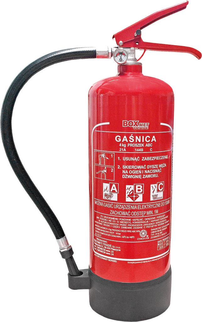 Extinctor cu pulbere 4 kg 4 kg