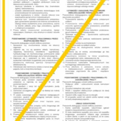 ZNAK BEZPIECZEŃSTWA 250x350