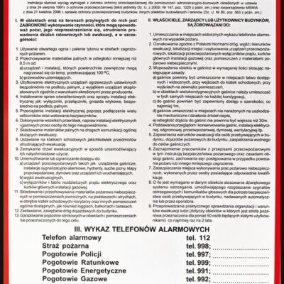 ZNAK BEZPIECZEŃSTWA 250x350