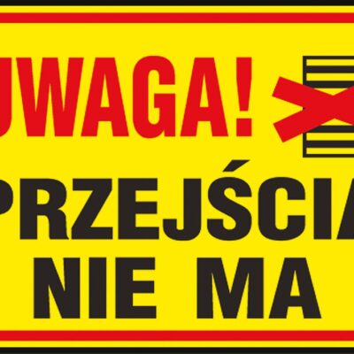 ZNAK BEZPIECZEŃSTWA 250x350