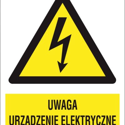 ZNAK BEZPIECZEŃSTWA 105X148