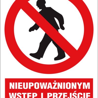 Alternative view of ZNAK BEZPIECZEŃSTWA 220x300