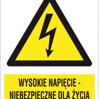 ZNAK BEZPIECZEŃSTWA 105X148