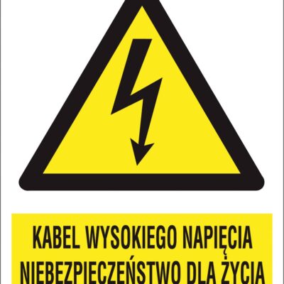 ZNAK BEZPIECZEŃSTWA 105X148