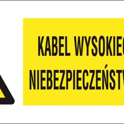 ZNAK BEZPIECZEŃSTWA 74X210