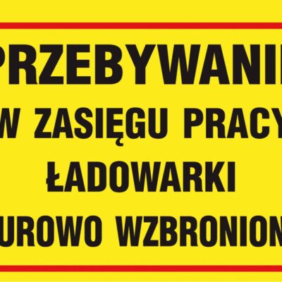ZNAK BEZPIECZEŃSTWA 250x350