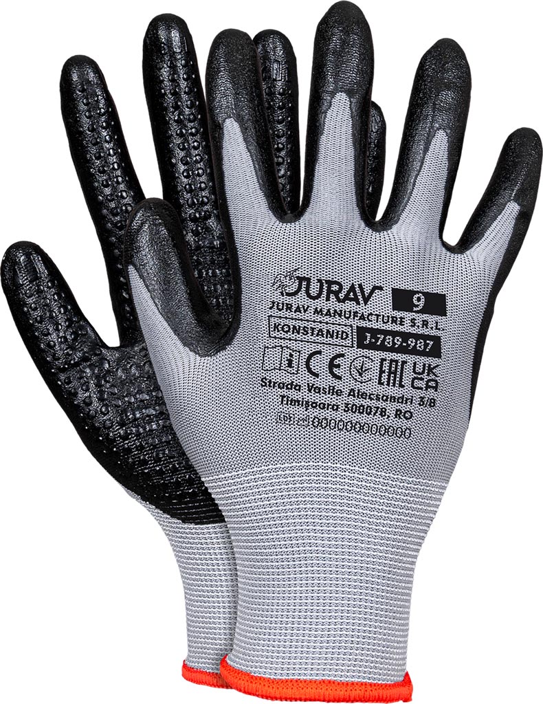 Mănuși de protecție Konstanid J-789-987 10 - imagine 2