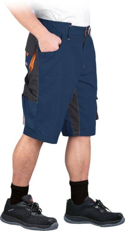 Pantaloni de protecție scurți cu talie elastică - imagine 2
