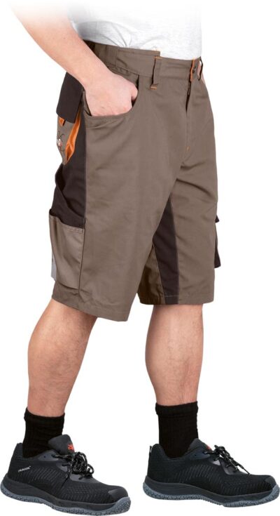 Pantaloni de protecție scurți cu talie elastică - imagine 19