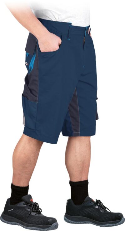 Pantaloni de protecție scurți cu talie elastică - imagine 27