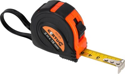 Măsură cu bandă retractabilă 3 m x 16 mm