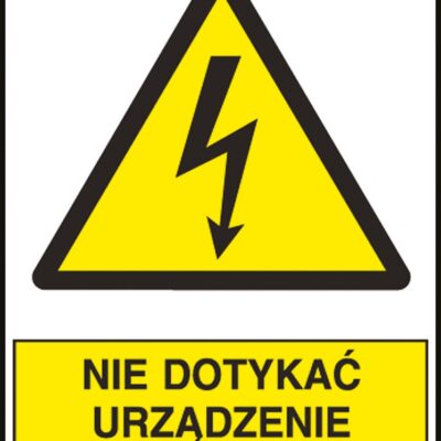 Alternative view of ZNAK BEZPIECZEŃSTWA 74x105