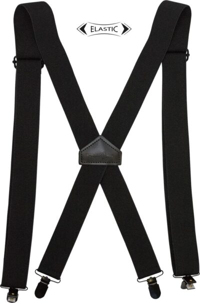 Bretele elastice pentru pantaloni uni