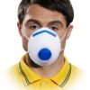 Semimască filtrantă MAS-F-FFP2V-ZF NR D uni