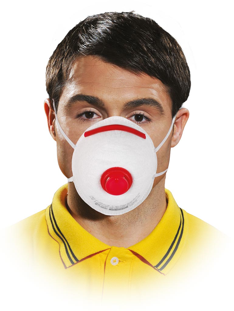 Semimască filtrantă MAS-F-FFP3V-ZF NR D uni