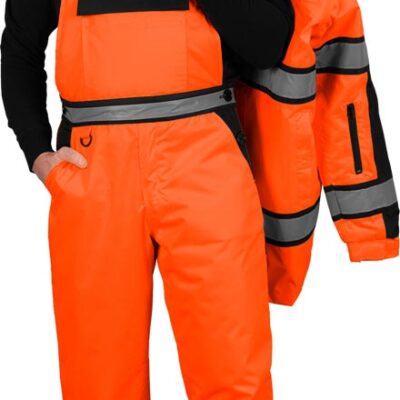 Pantaloni de protecție salopetă căptușiți 2XL