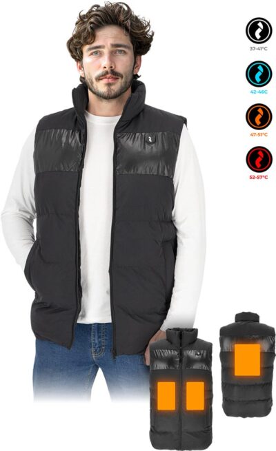 Vestă protectoare căptușită pentru bărbați M - imagine 2