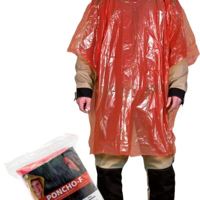 Poncho de protecție impermeabil uni