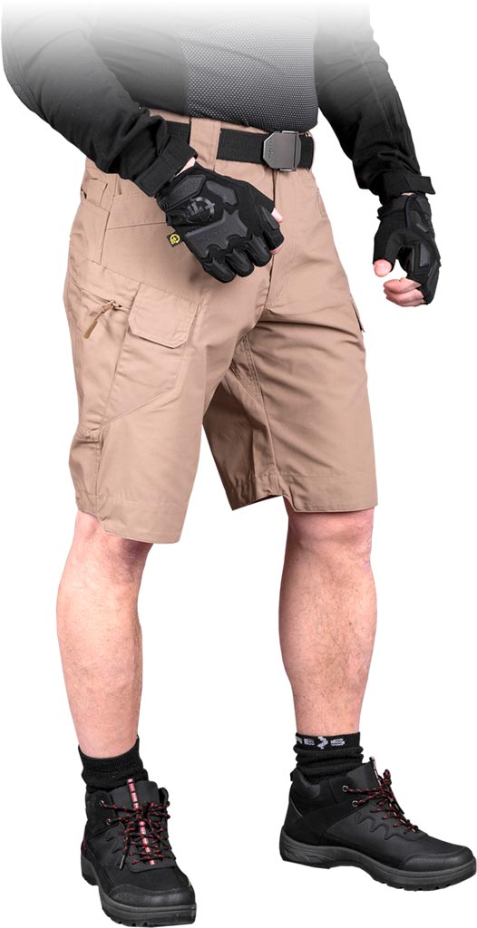 Pantaloni de protecție scurți, până la talie - imagine 4
