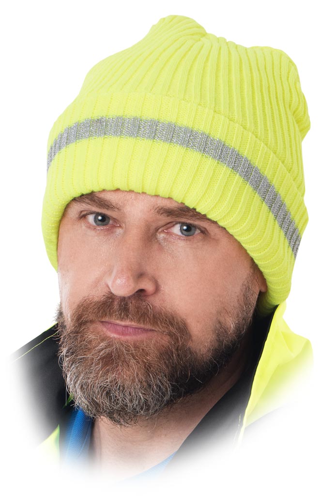 Căciulă de protecție călduroasă uni - imagine 2