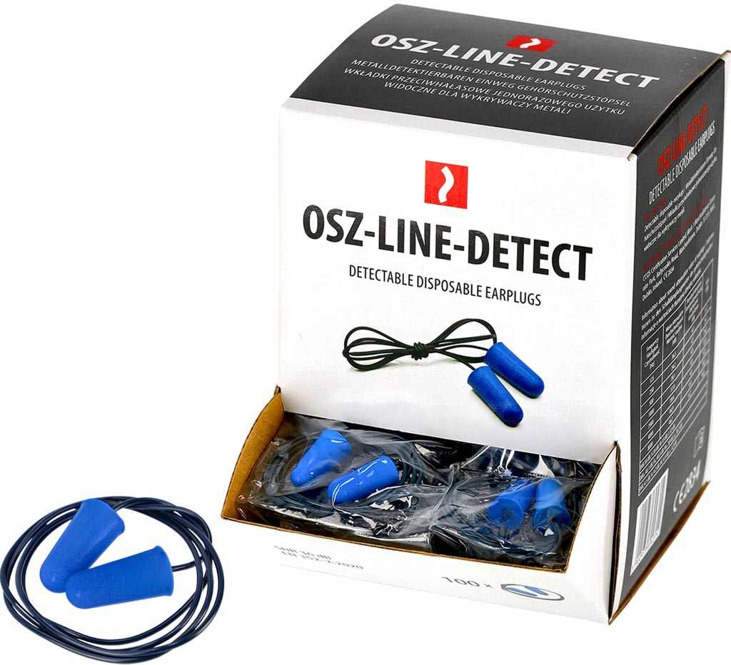 Dopuri de urechi antizgomot detectabile UNI (5-11 mm)