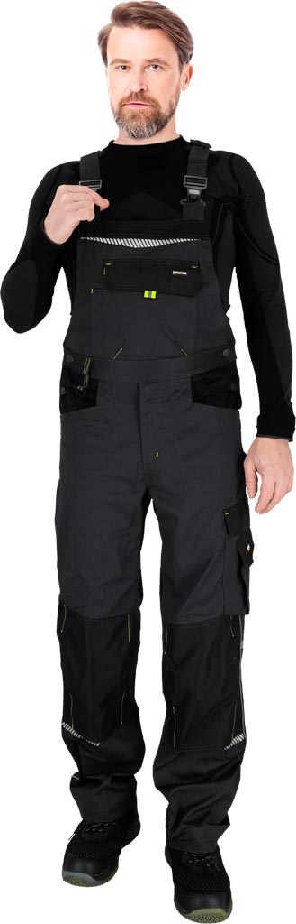 Pantaloni de protecție cu bretele - imagine 3