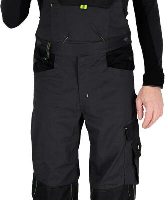 Alternative view of Pantaloni de protecție cu bretele 46