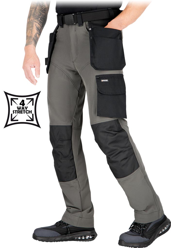 Pantaloni de protecție cu talie elastică - imagine 5
