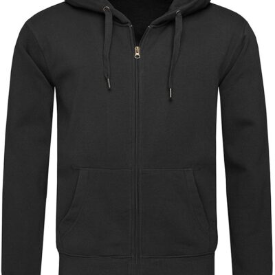 Bluza bărbați cu fermoar și glugă 3XL